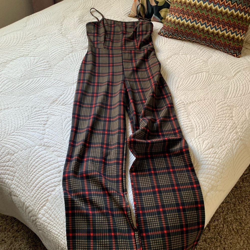Plaid jumper